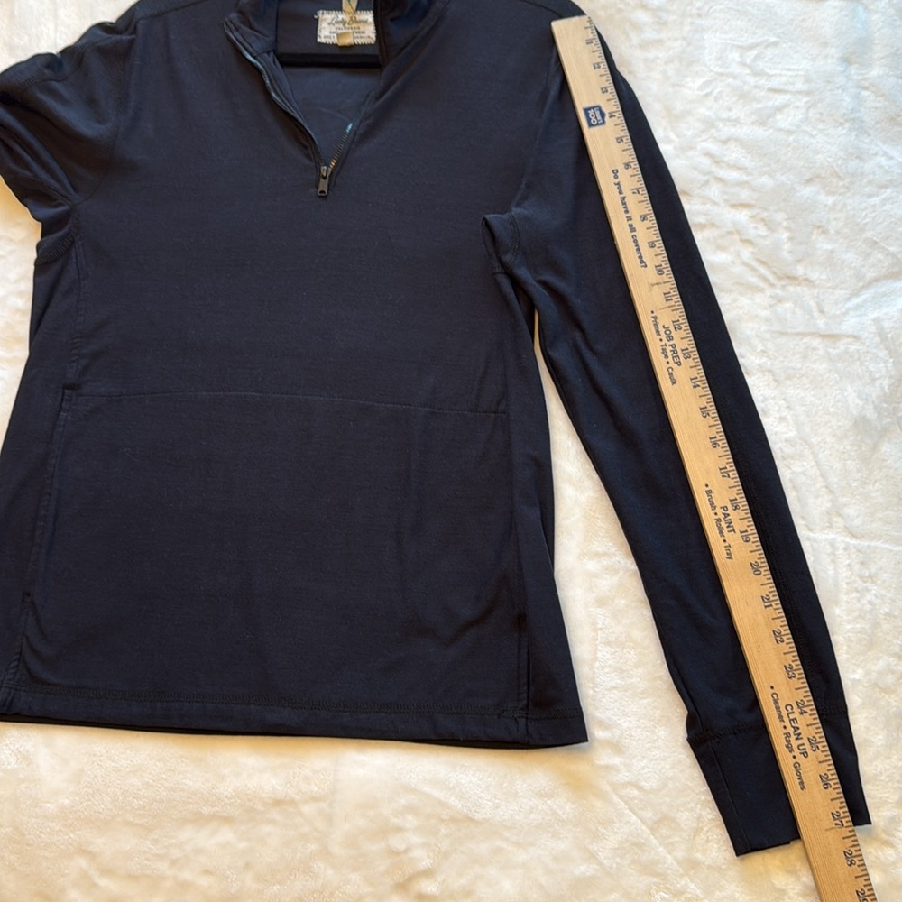 Men’s Lucky Brand Soft Knit Quarter Zip Long Sleeve Pullover - Picture 10 of 12